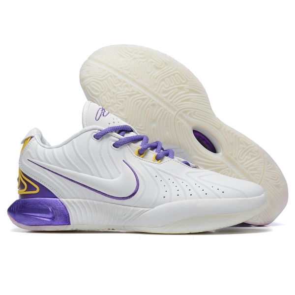 Nike LeBron 21 White Purple